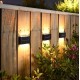 10LED Solar Outdoor Wall Lamp Light - 2PCS