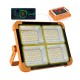 Portable Solar Work Light Rechargeable 4 LED Floodlight
