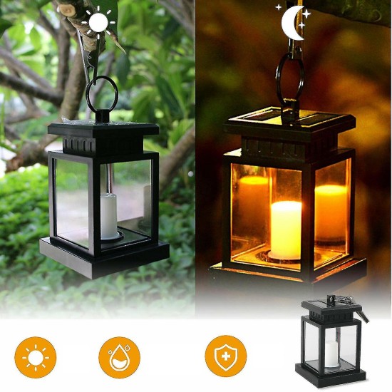 Solar Outdoor Lantern Hanging Light