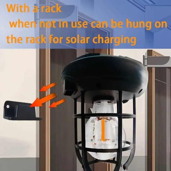 Solar Hanging  Induction Light Lamp