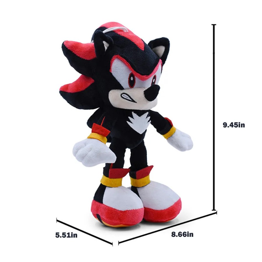 Sonic Plush Figure Doll - Black Sonic Plush Figure Doll - Black