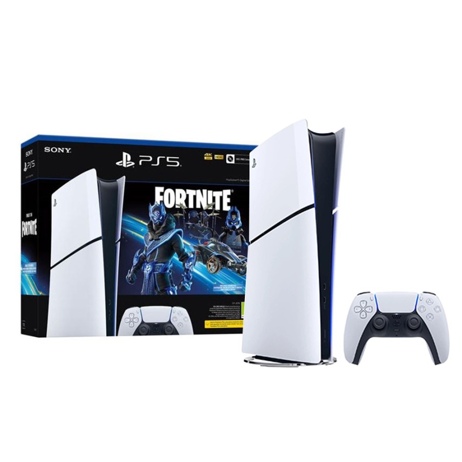 Sony PlayStation 5 Slim Digital Edition + Fortnite Code Cobalt Star