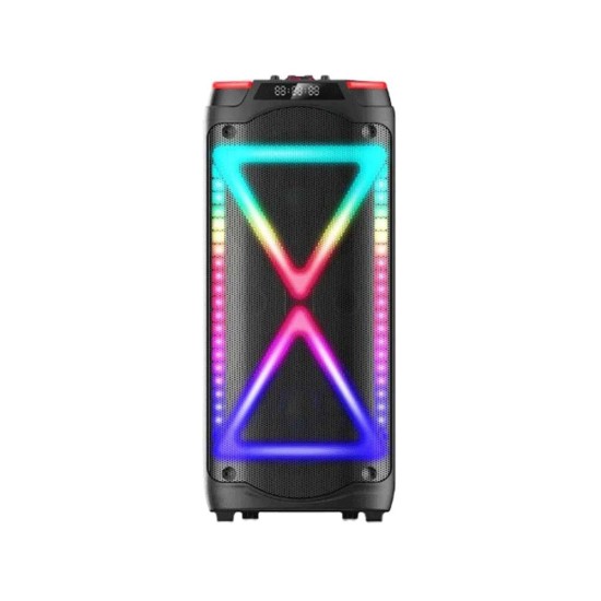 BT Wireless Trolley Speaker with Colorful Lights - TD-10V8