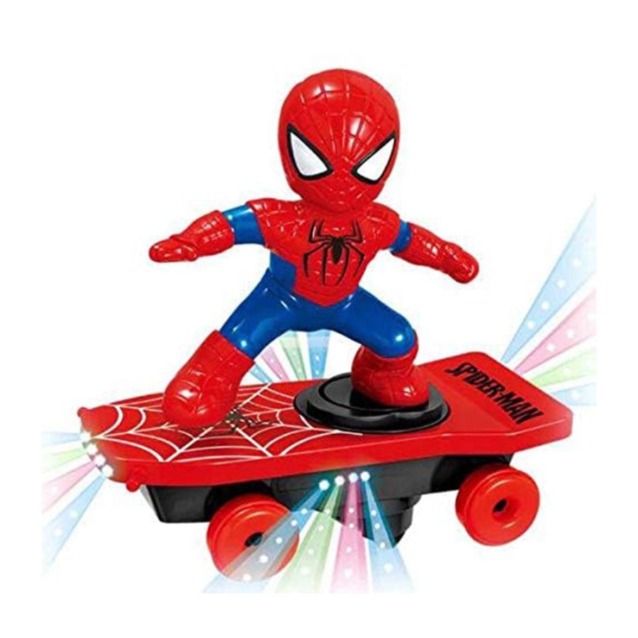 Spider Man Scooter 360 Degree Rotate