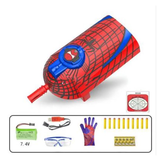  Spider-Man Arm Shooting  Launcher Electric Gel Baster