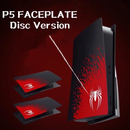 Spider-Man 2 PS5 Console Cover FacePlate Disc Edition