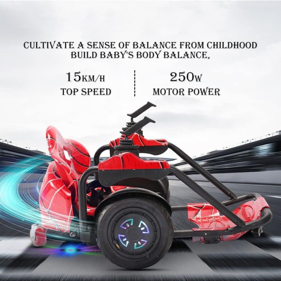 Spiderman Balance Scooter with Manual Control Chair 36V