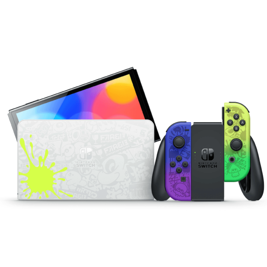 Nintendo Switch OLED Model Splatoon 3 Special Edition ( (Without Game)