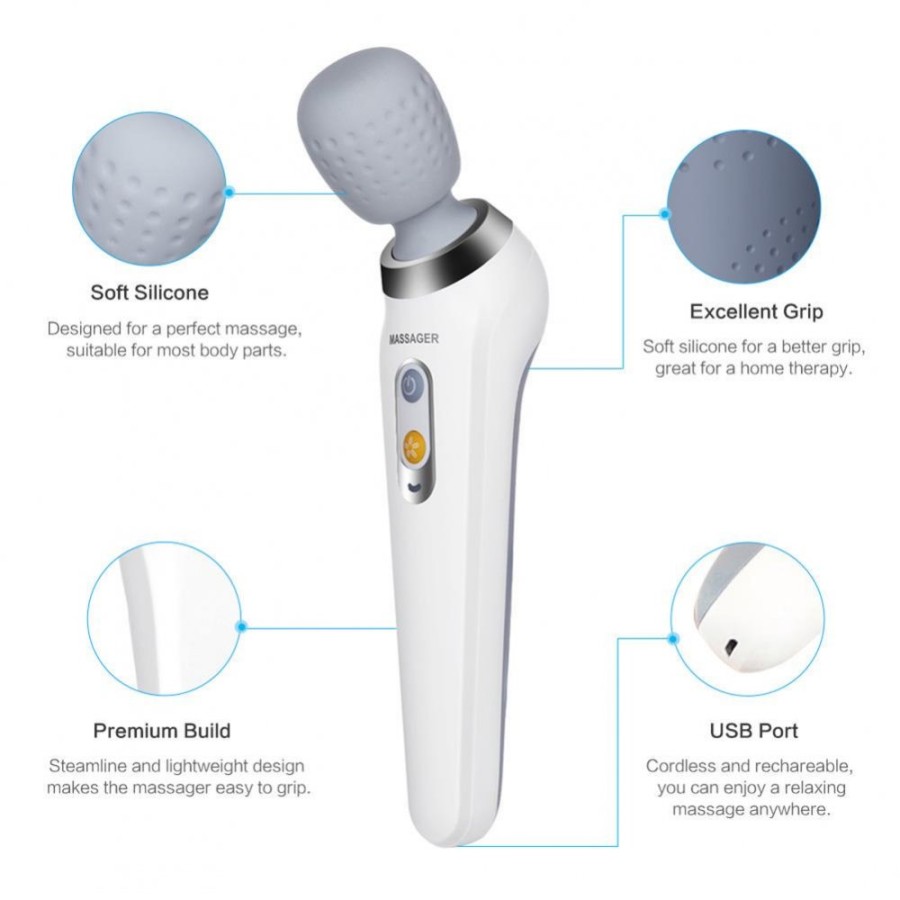 ST-806 Multifunctional Full Body Smart Wireless Handy Massager