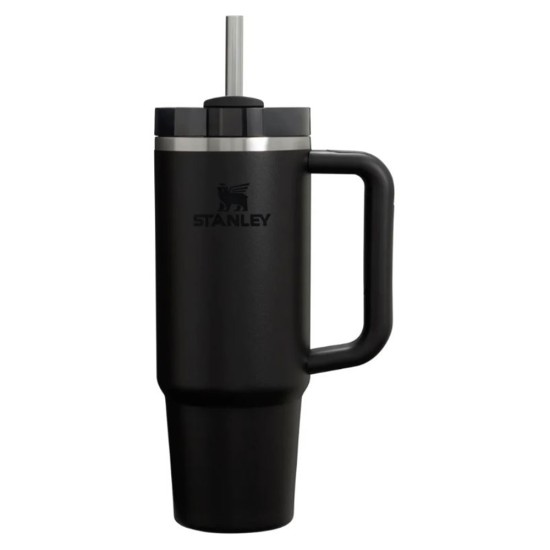 Stanley Quencher H2.0 Flow State Tumbler 40 Oz - Black 2.0 Edition