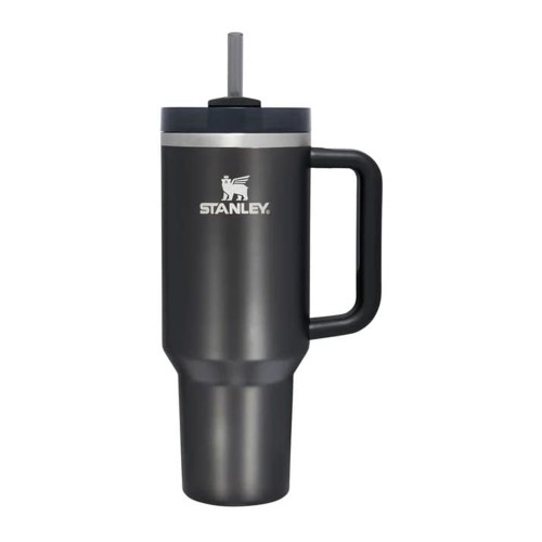 Stanley Quencher Stainless Steel Travel Tumbler, Black, 30oz