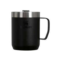 Stanley Stainless Steel Thermos Camp Mug Cup 12.5Oz / 370ml - Black