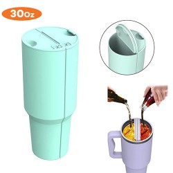 2-in-1 Drink Separator Silicone Liner for Stanley Cup 300ml / 30oz 2-in-1 Drink Separator Silicone Liner for Stanley Cup 300ml / 30oz