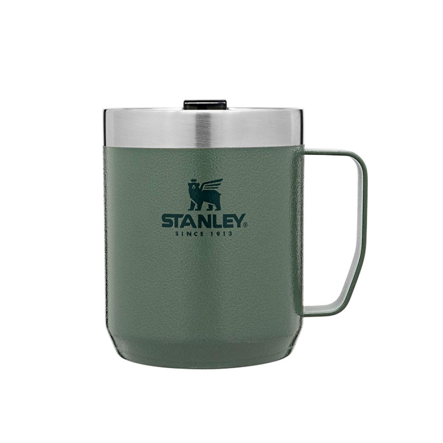 Stanley Stainless Steel Thermos Camp Mug Cup 12.5Oz / 370ml - Moss Green