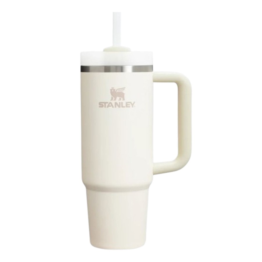 Stanley Quencher H2.0 Flow State Tumbler 40 Oz  - Frost White Edition