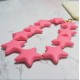 Star Shaped Phone Holder Strap Keychain - Baby Pink