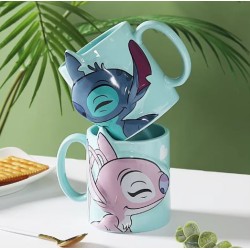 Authentic Disney Stitch Mug Pair - 10.1 fl oz 300 ml