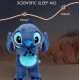 Disney Stitch Baby Breathing Bear Plush Soothing Music Sleeping Toy