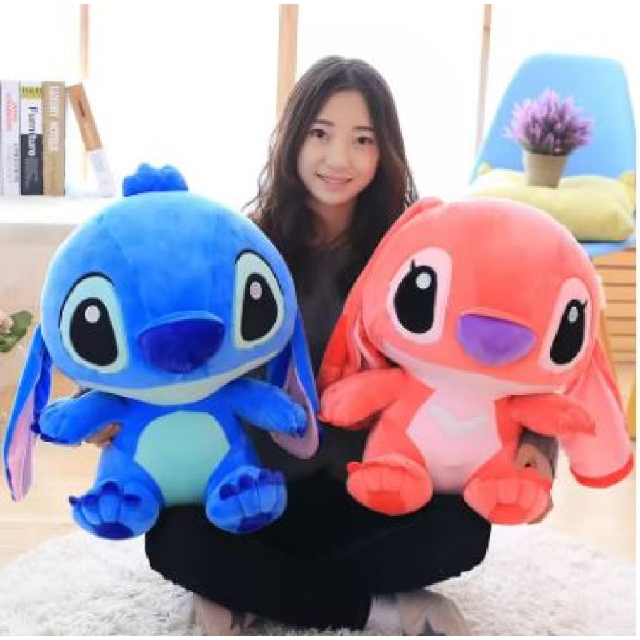 Stitch Plush Toy 60*40cm - Big Size - Pink