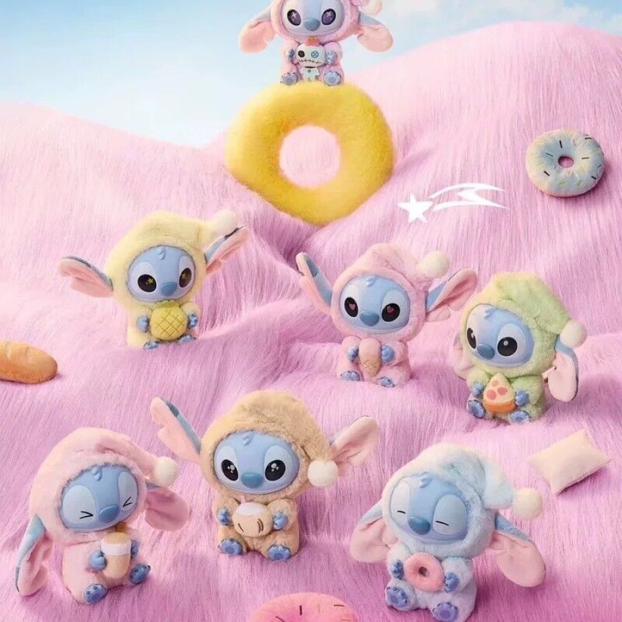 Stitch Eat Something Before Sleep Series Vinyl Figure Blind Box（Random Style）