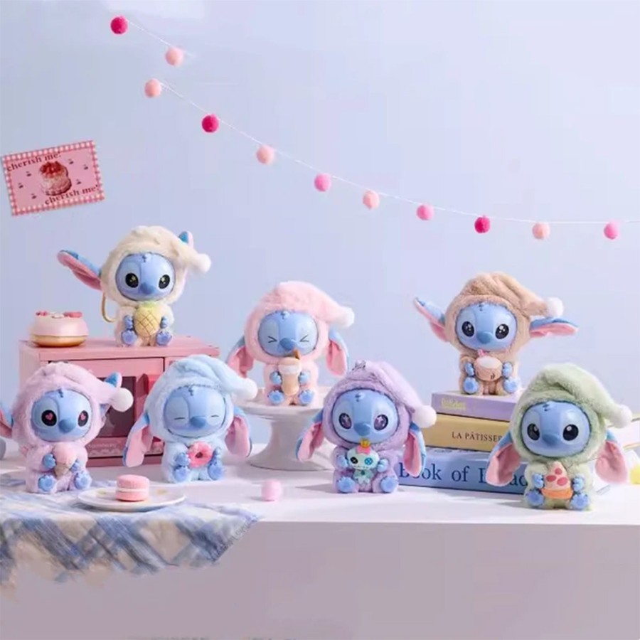 Stitch Eat Something Before Sleep Series Vinyl Figure Blind Box（Random Style）