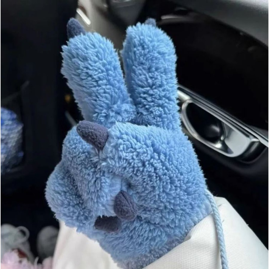  Disney Stitch Gloves Creative Stitch Paw Claw Blue 2PCS 