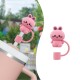 Cute Silicone Straw Tip Cover - Kitty