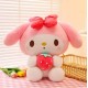 Sanrio Kawaii Kuromi My Melody Strawberry Plus Toy 25cm
