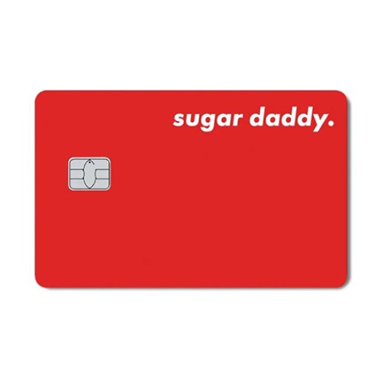 Credit Card Smart Sticker - Sugar Dady