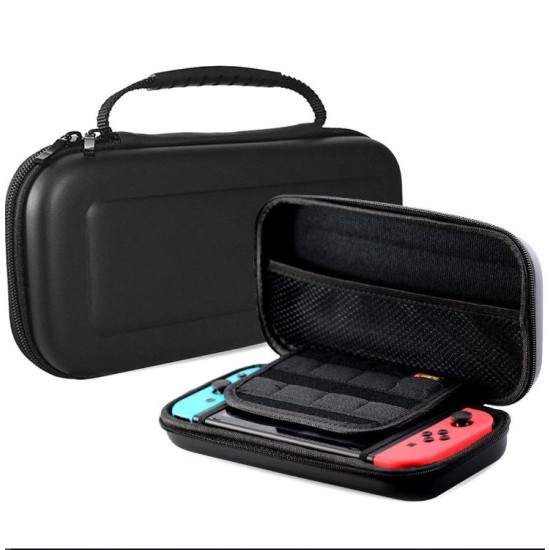 Nintendo Switch Console and Cassettes  Bag - Black