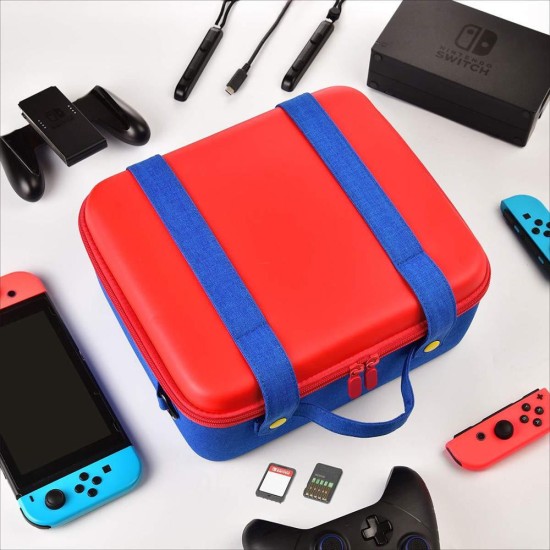 MARIO Travel Carrying Case Compatible With Nintendo Switch
