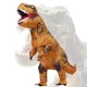 T-Rex Costume Inflatable Dinosaur Costume - Brown 