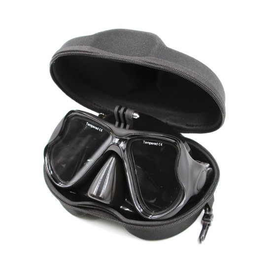 TELESIN Diving Mask with Storage Case Box Carry Bag for GoPro
