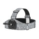 TELESIN Multi Position Head Strap for Action Cameras Strap - Grey