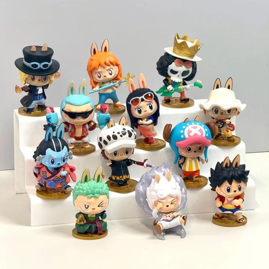 THE MONSTERS x One Piece Series Figures labubu Blind Box