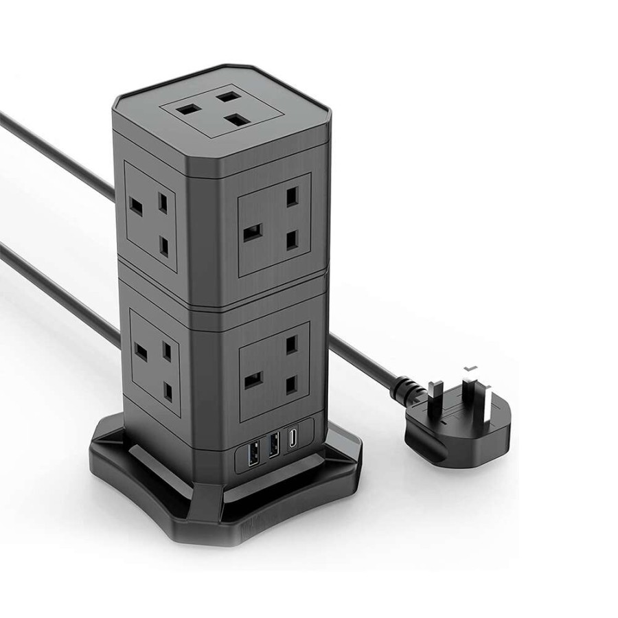 13 in 1 Stacked Multi-purpose Power Socket