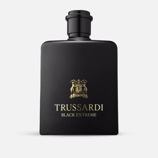 TRUSSARDI  Black Extreme Eau De Toilette 100 Ml for Men