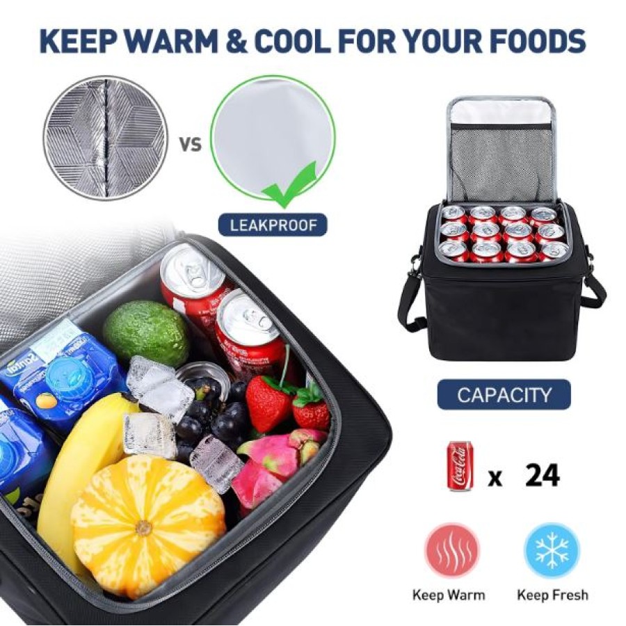 4 in 1 Car Trunk Organizer with Cooler Bag