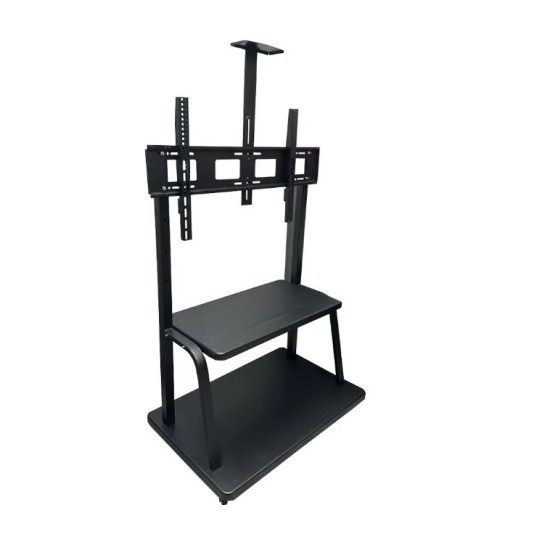 Ultra-Heavy Duty Steel Mobile TV Stand for Flat Screens 60 to 150 inches - YS-2100