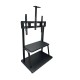 Ultra-Heavy Duty Steel Mobile TV Stand for Flat Screens 60 to 150 inches - YS-2100