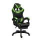 TX Gaming Chair Sport 180° Tilt With Footrest– Green / Black TX Gaming Chair Sport 180° Tilt With Footrest– Green / Black