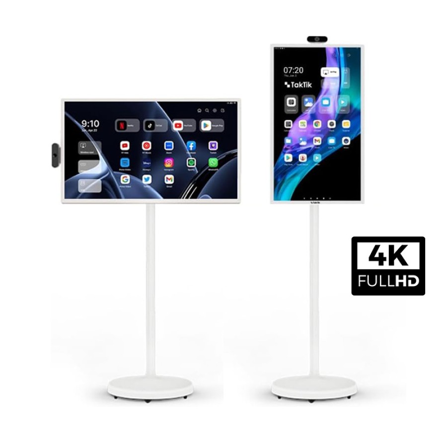 Taktik  32inch Portable Smart Touchscreen Monitor - 1080p 4K FHD