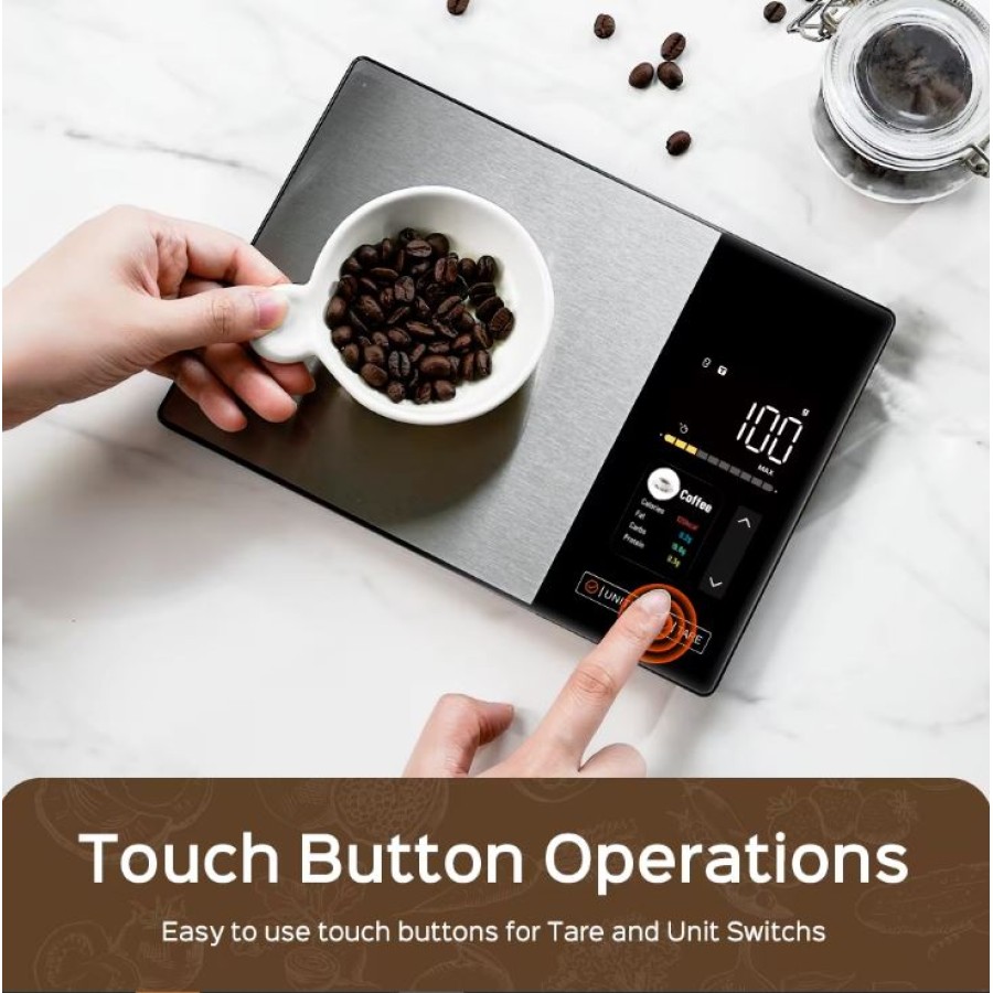 Taktik Smart Food Scale – Bluetooth Nutrition Tracker