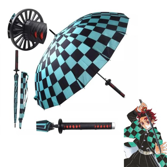 Demon Slayer Katana Umbrella - Tanjirou