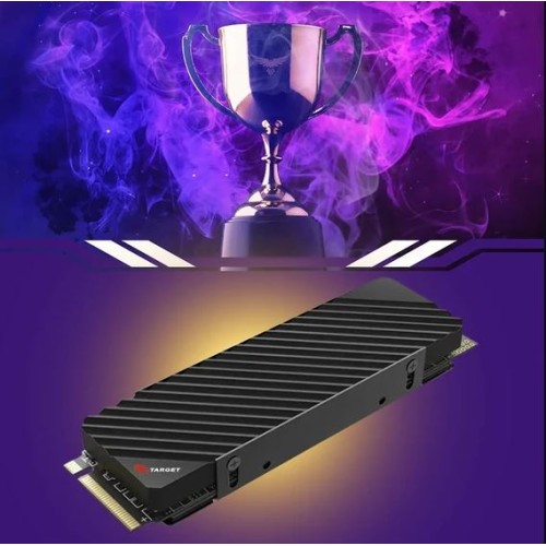 Target 2TB Gen4 SSD with Built-in Heatsink (Storage)