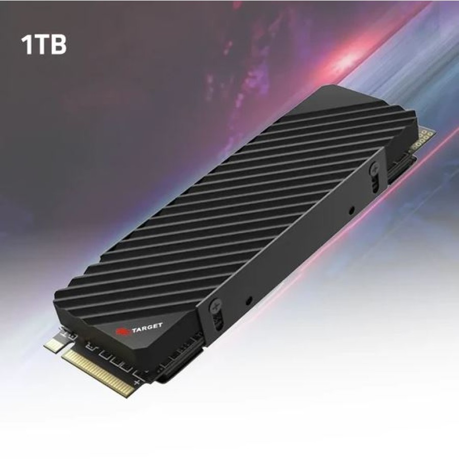 Target 1TB Gen4 SSD with Built-in Heatsink (Storage)