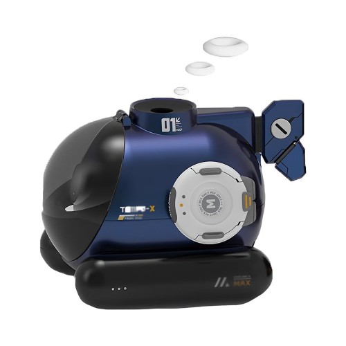 Tempo-X Smoke Puffing Ring Humidifier - Blue