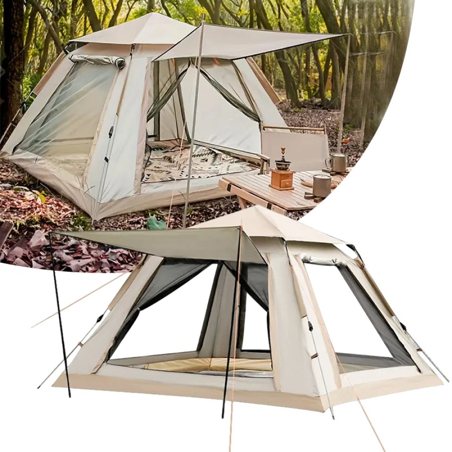 Large Outdoor Camping Tent (240x240x155cm)