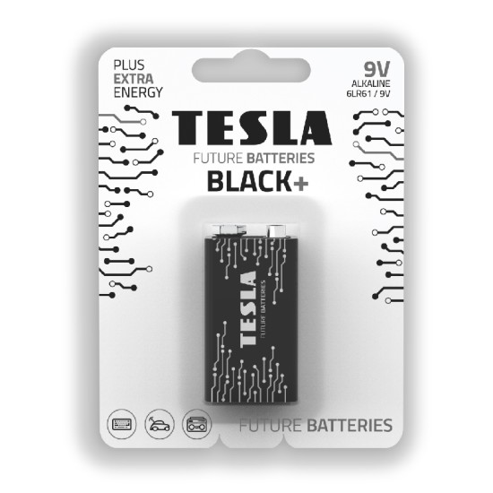 Tesla Batteries 9V Black 1,5V 1pcs