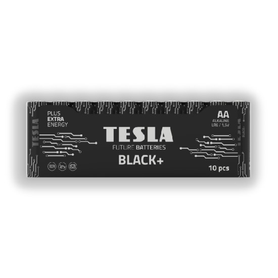 Tesla Batteries AA Black 1,5V 10pcs